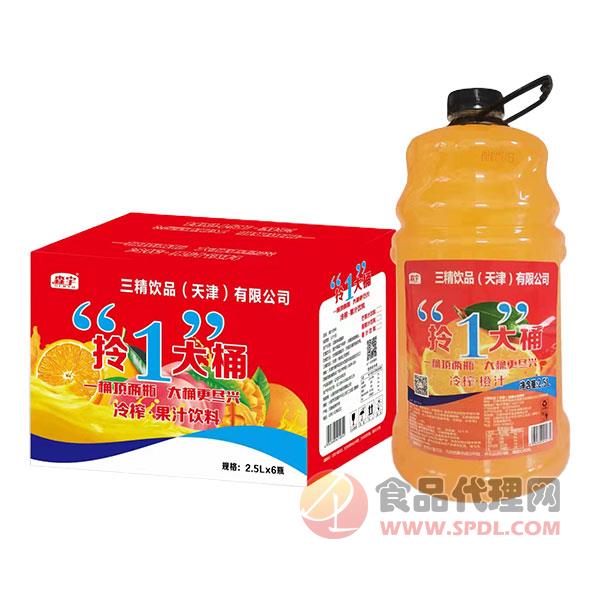 森宇冷榨橙汁2.5Lx6瓶