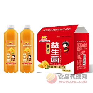 格格美益生菌芒果汁1.5Lx6瓶