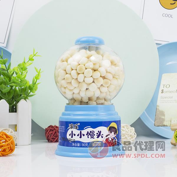 濱樂小小饅頭蛋奶味90g