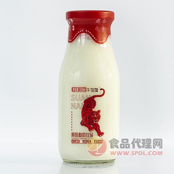 牛加加原味酸奶饮品310ml