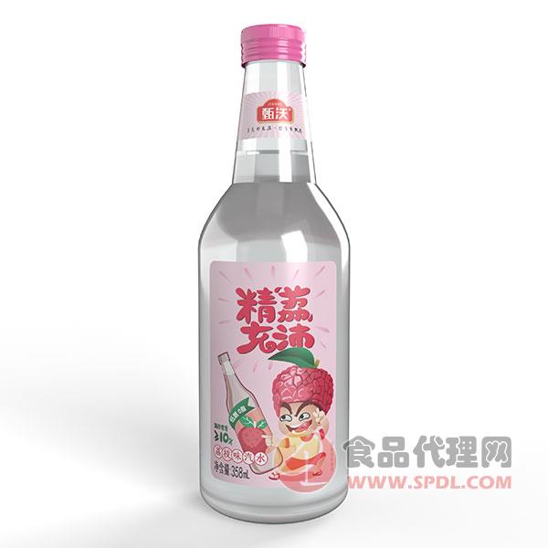 甄沃汽水荔枝味358ml