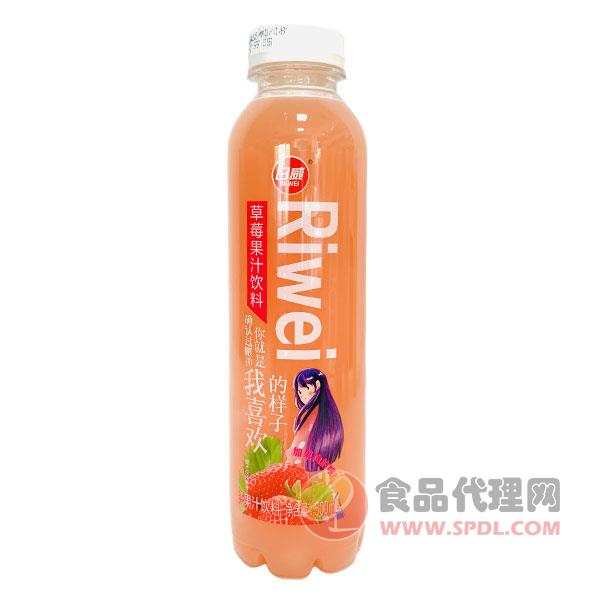 日威草莓汁饮料600ml