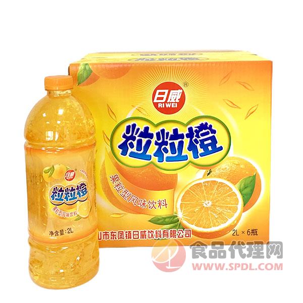 日威粒粒橙饮料2Lx6瓶