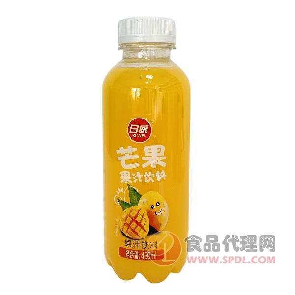 日威芒果汁饮料430ml