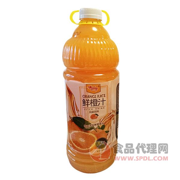 心悦动鲜橙汁2L