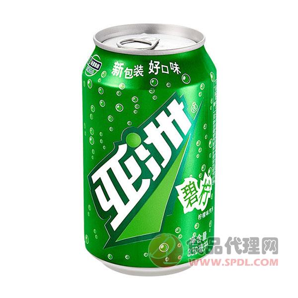 亚洲碧柠柠檬味汽水330ml