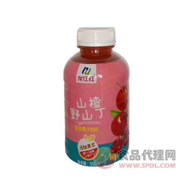 龙江红山楂野山丁复合果汁饮料350ml