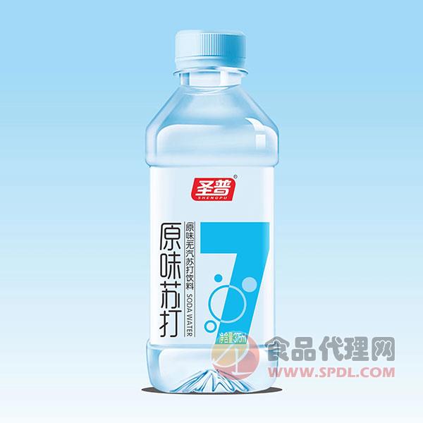 圣普苏打水原味375ml