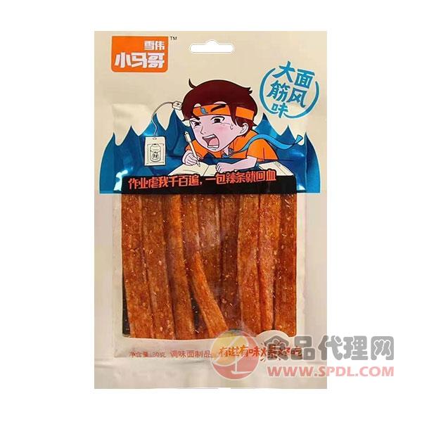 雪伟小马哥大面筋风味调味面制品80g