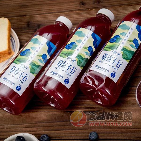 百乐洋蓝莓汁饮料1Lx8瓶