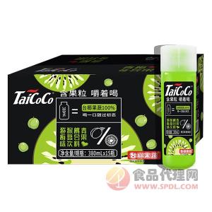 TaiCoCo猕猴桃青梅复合果味饮料380mlx15瓶