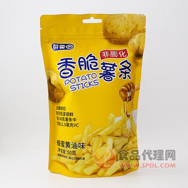 莳菓园香脆薯条蜂蜜黄油味50g