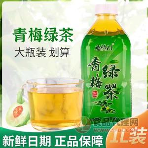 香格利青梅绿茶1L