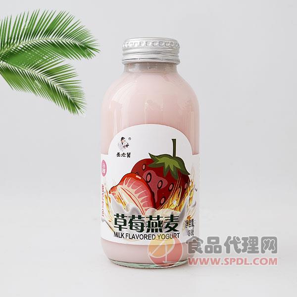 姜老舅草莓燕麦酸奶318g