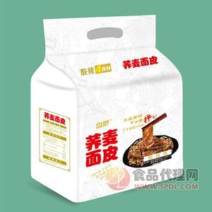 盤吧蕎麥面皮酸辣味102gx4包