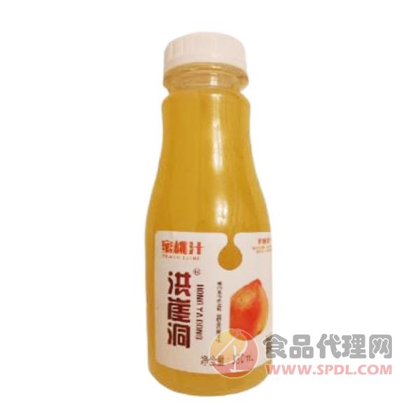 洪崖洞鲜榨蜜桃汁330ml