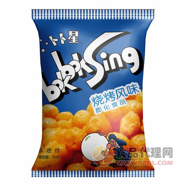 卜卜星烧烤风味膨化食品50g