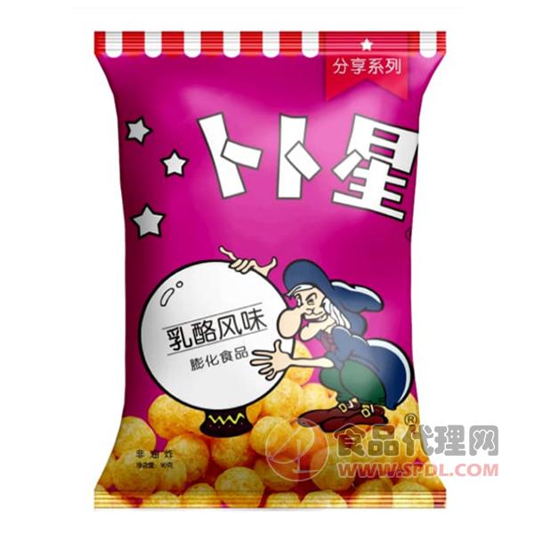 卜卜星乳酪风味膨化食品90g