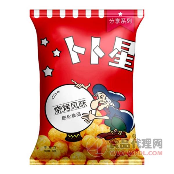 卜卜星烧烤风味膨化食品90g