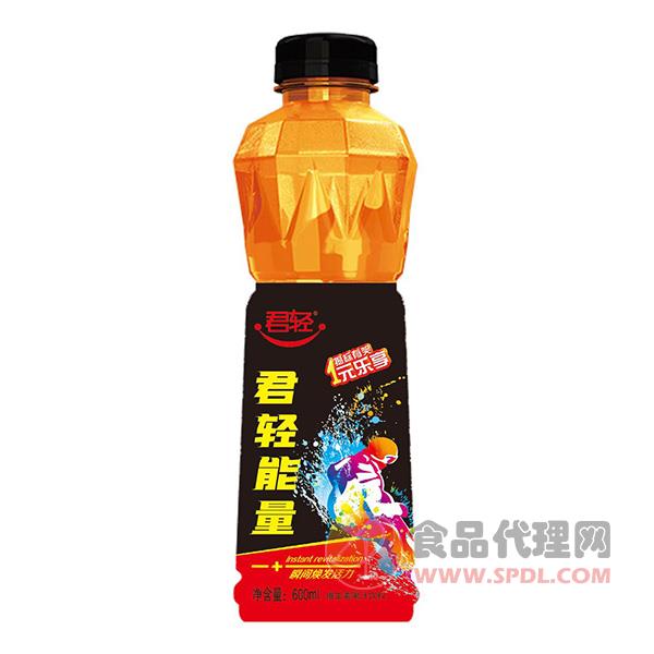 君轻维生素能量饮料600ml