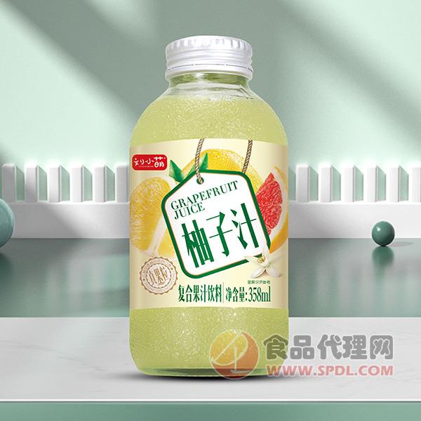 刘小萌柚子汁饮料358ml