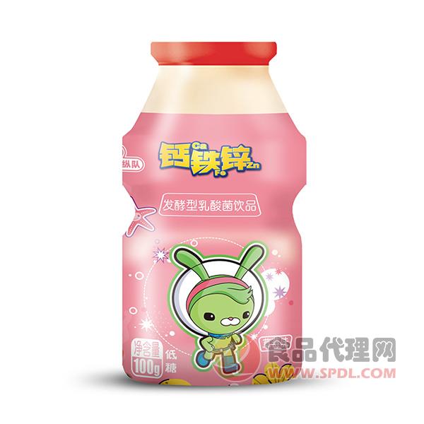 海底小纵队乳酸菌饮品草莓味100g