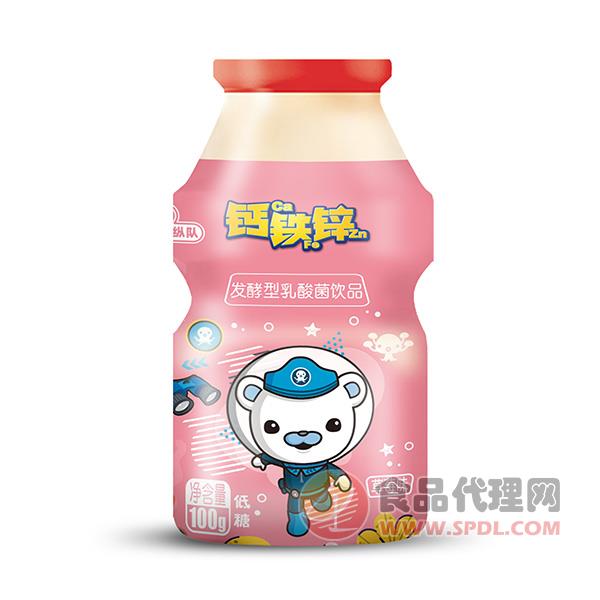 海底小纵队乳酸菌饮品草莓味100g