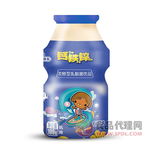 海底小纵队乳酸菌饮品原味100g