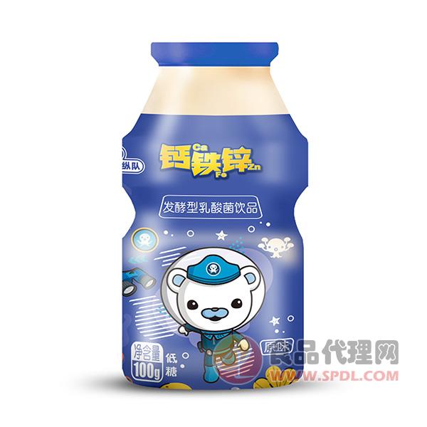 海底小纵队乳酸菌饮品原味100g