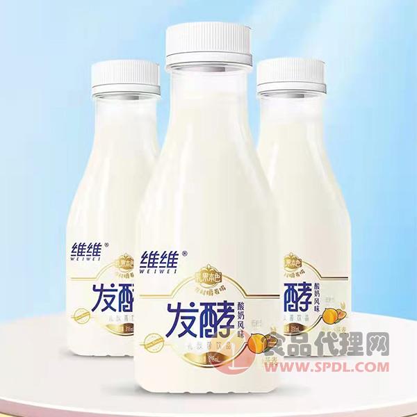维维发酵酸奶黄桃+燕麦318ml