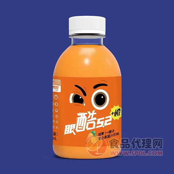 亿佳果园胡萝卜+橙子复合果蔬汁350ml