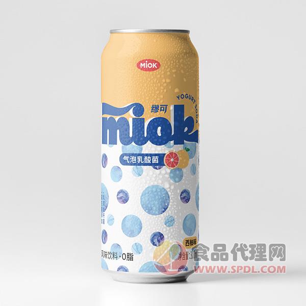 缪可气泡乳酸菌西柚味300ml