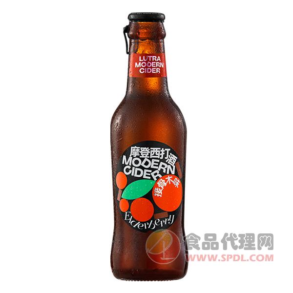 乐獭摩登西打酒接骨木味230ml