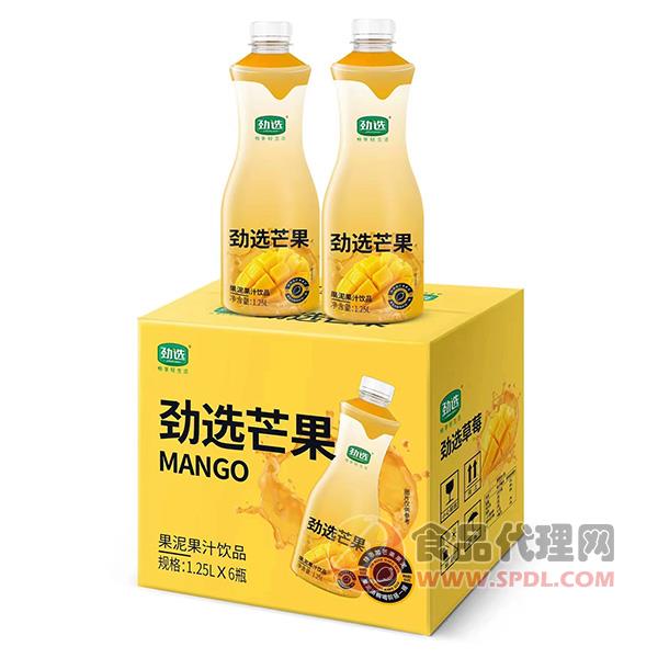 劲选芒果果泥果汁1.25Lx6瓶