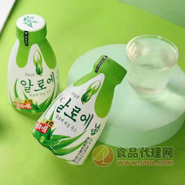 玖道木芦荟颗粒果汁饮料350ml