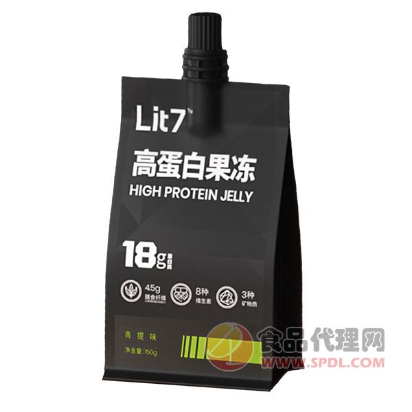 绮瑞健康Lit7高蛋白果冻青提味150g