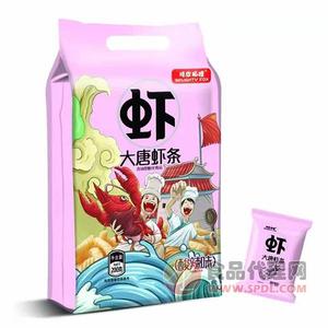 顽皮狐狸大唐虾条酸辣味200g