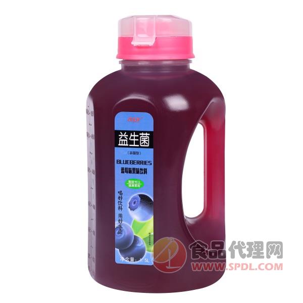 百乐洋益生菌果味饮料蓝莓味1.5L