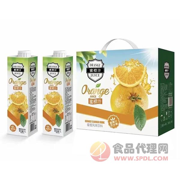 蜜橙汁1Lx6瓶