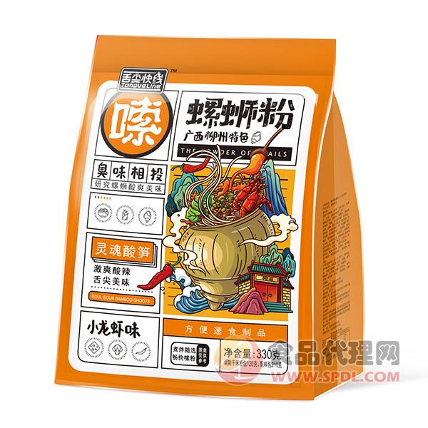 舌尖快线螺蛳粉小龙虾味330g