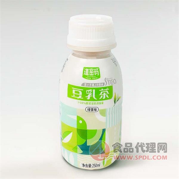 道密码绿茶味豆乳茶250ml