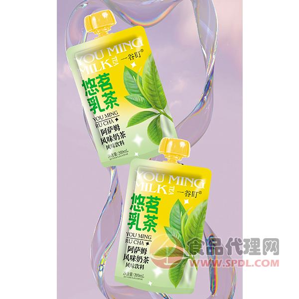 一谷盯悠茗乳茶阿薩姆風味奶茶200ml