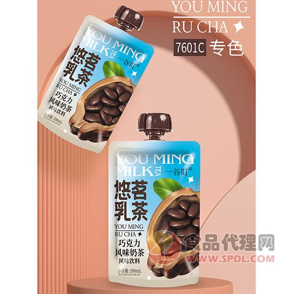 一谷盯悠茗乳茶巧克力風味奶茶200ml