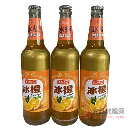 龙江家园冰橙饮品480ml