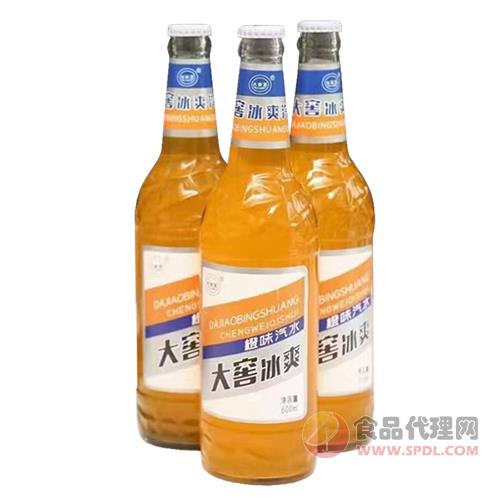 大窖堡大窖冰爽橙味汽水600ml