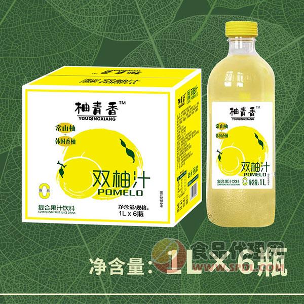 柚青香双柚汁1Lx6瓶