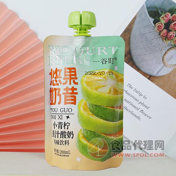 一谷盯小青柠果汁酸奶200ml