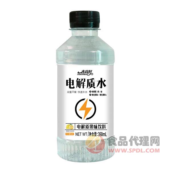 春尚好电解质水柠檬味360ml