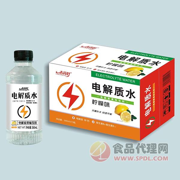 春尚好电解质水柠檬味360mlx15瓶