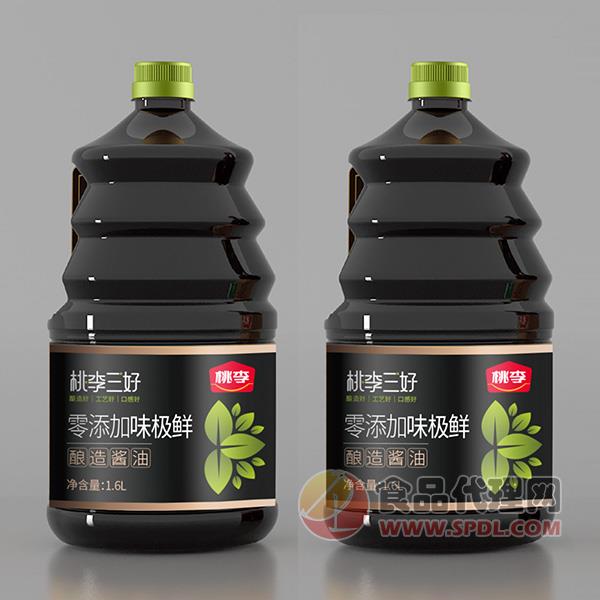桃李味极鲜酿造酱油1.6L